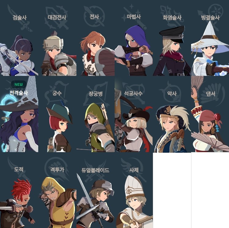 파멸의 낙인을 종결로 사용하는 직업들