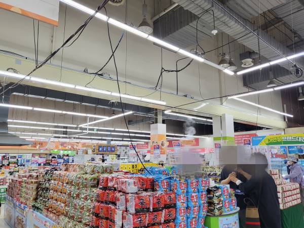 하나로마트-오리역-라면