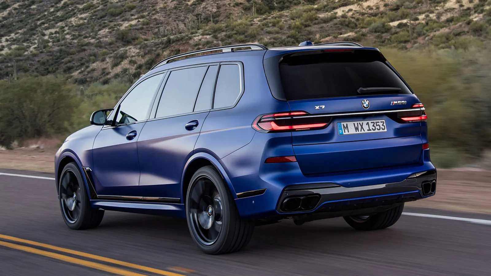 BMW X7 페이스리프트 후면