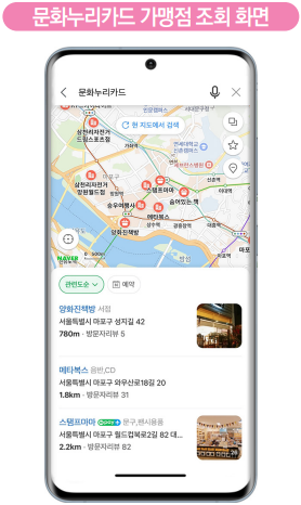 문화누리카드 네이버페이 등록 결제 및 네이버지도 조회 방법 안내