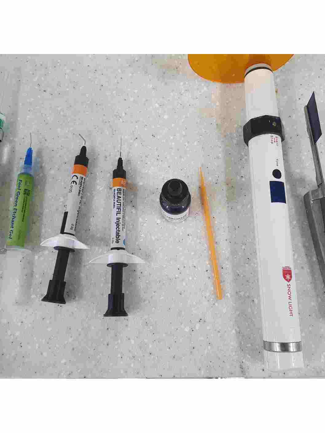 치과에서 레진치료시 필요한 기구