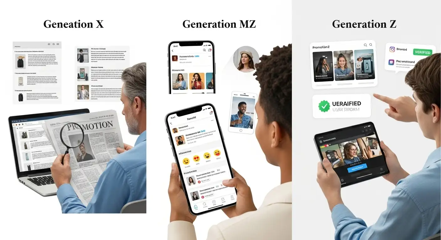 <img src="generation_based_consumer_strategy.webp" alt="세대별로 다른 소비 심리를 반영한 맞춤형 마케팅 전략의 중요성">