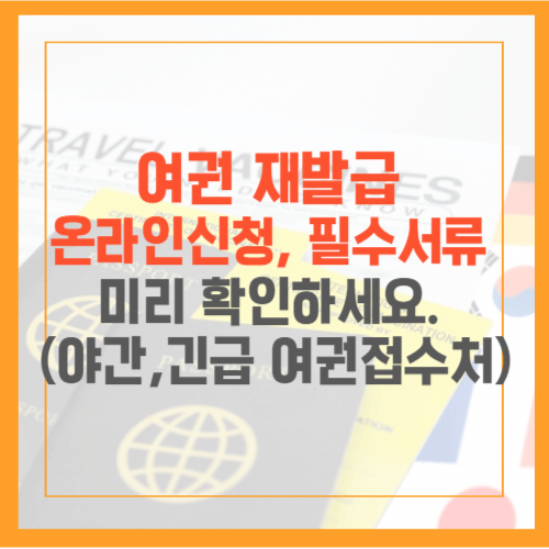 여권 재발급