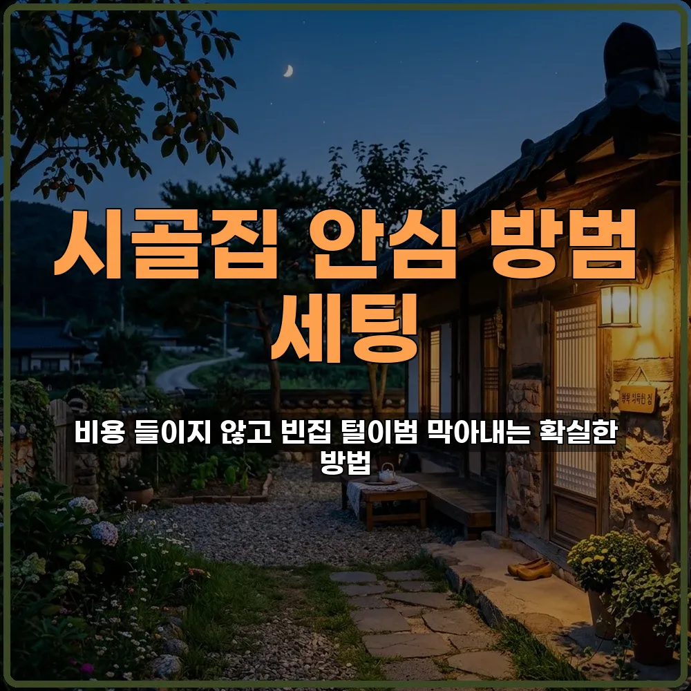 시골집방범