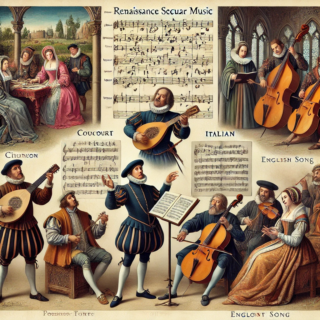 르네상스 세속 음악의 양식 변화