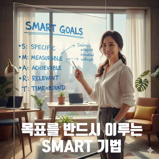 목표를 반드시 이루는 SMART 기법