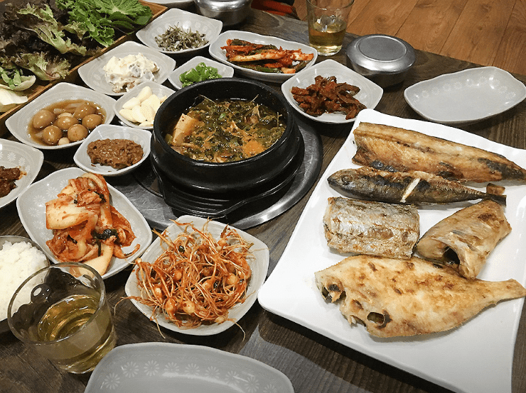 태백 맛집 "신가네식당" 음식 사진