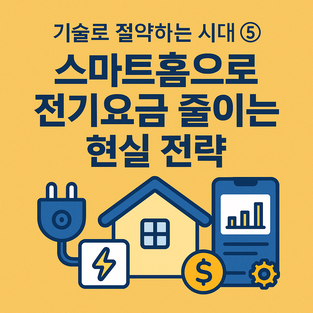 기술로 절약하는 시대 ⑤|스마트홈으로 전기요금 줄이는 현실 전략