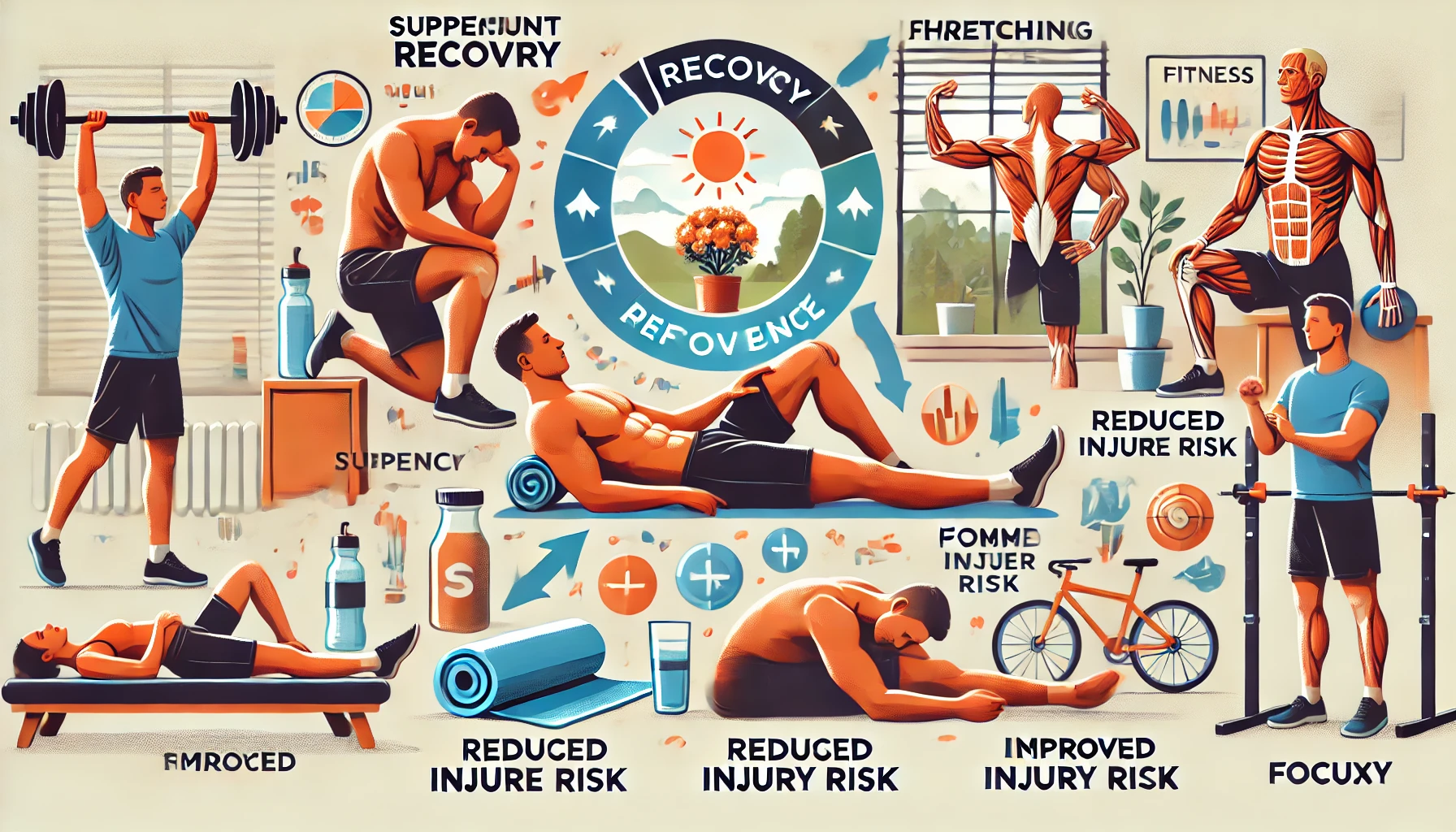 충분한 회복과 운동이 운동 능력에 미치는 역할