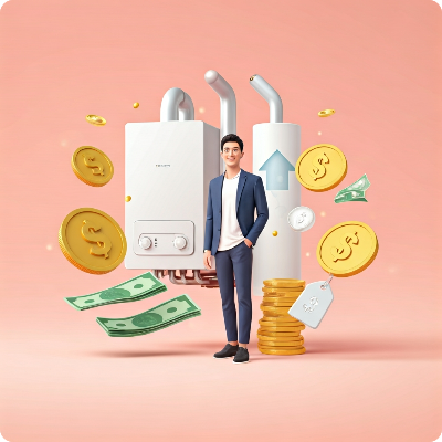 귀뚜라미 보일러 교체비용 이미지