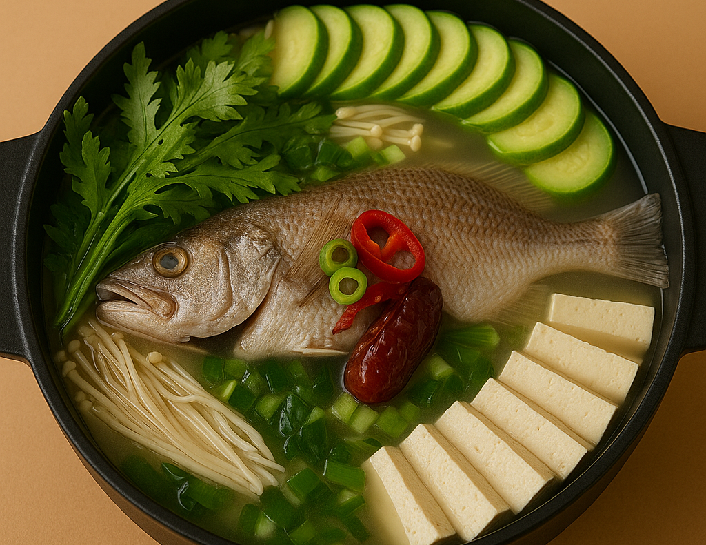 복날 음식 추천-민어탕