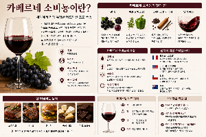 카베르네 소비뇽이란? 맛과 향, 특징부터 음식 페어링까지 쉽게 알아보기