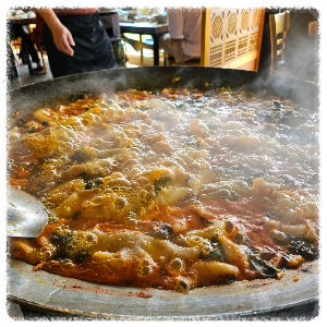 솥뚜껑 매운탕