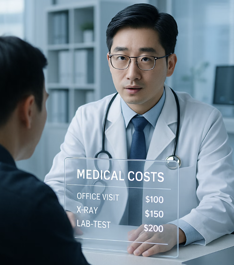 합리적인 비용과 투명한 안내