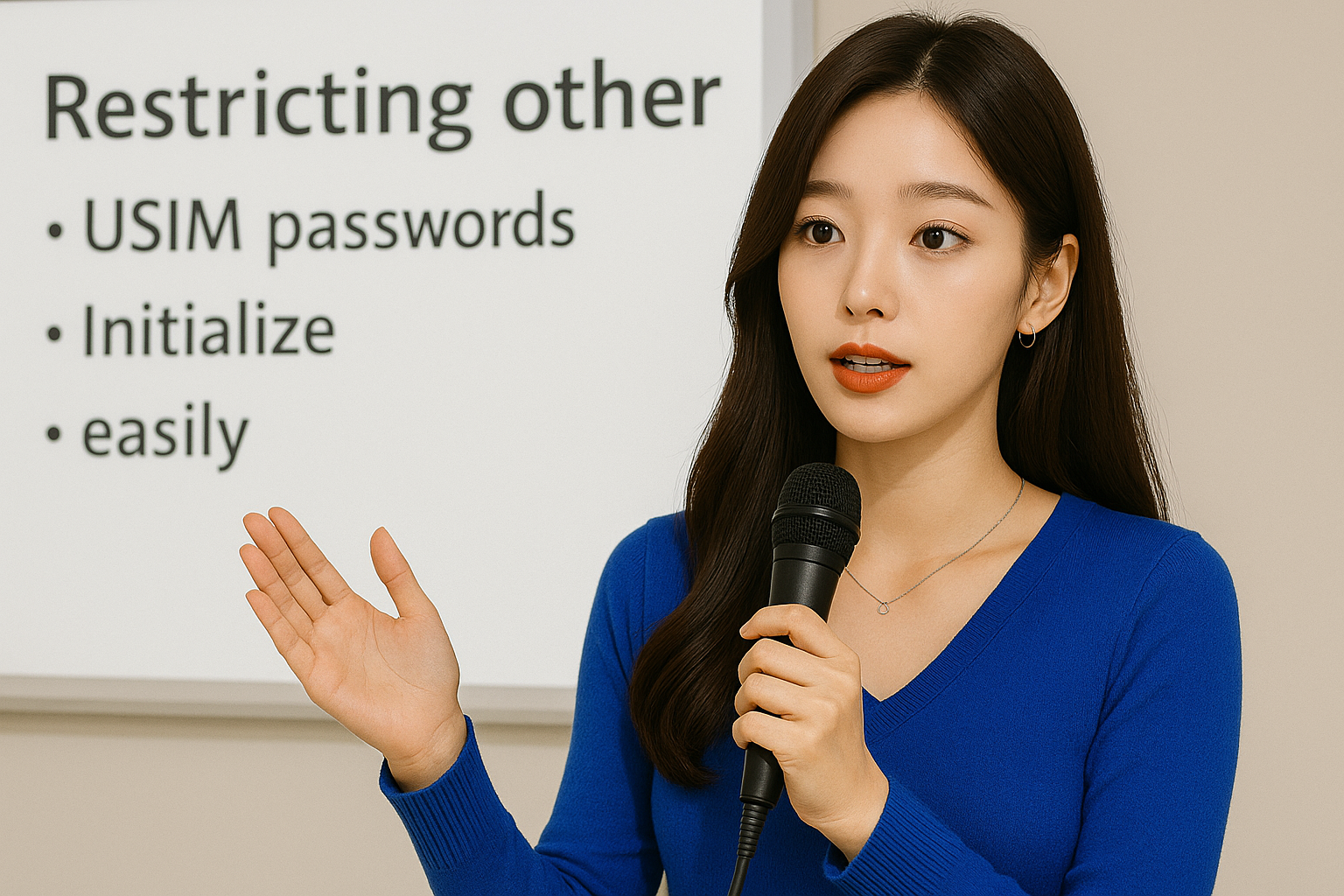 다른 USIM 사용 제한 비밀번호 초기화 쉽게 따라하기