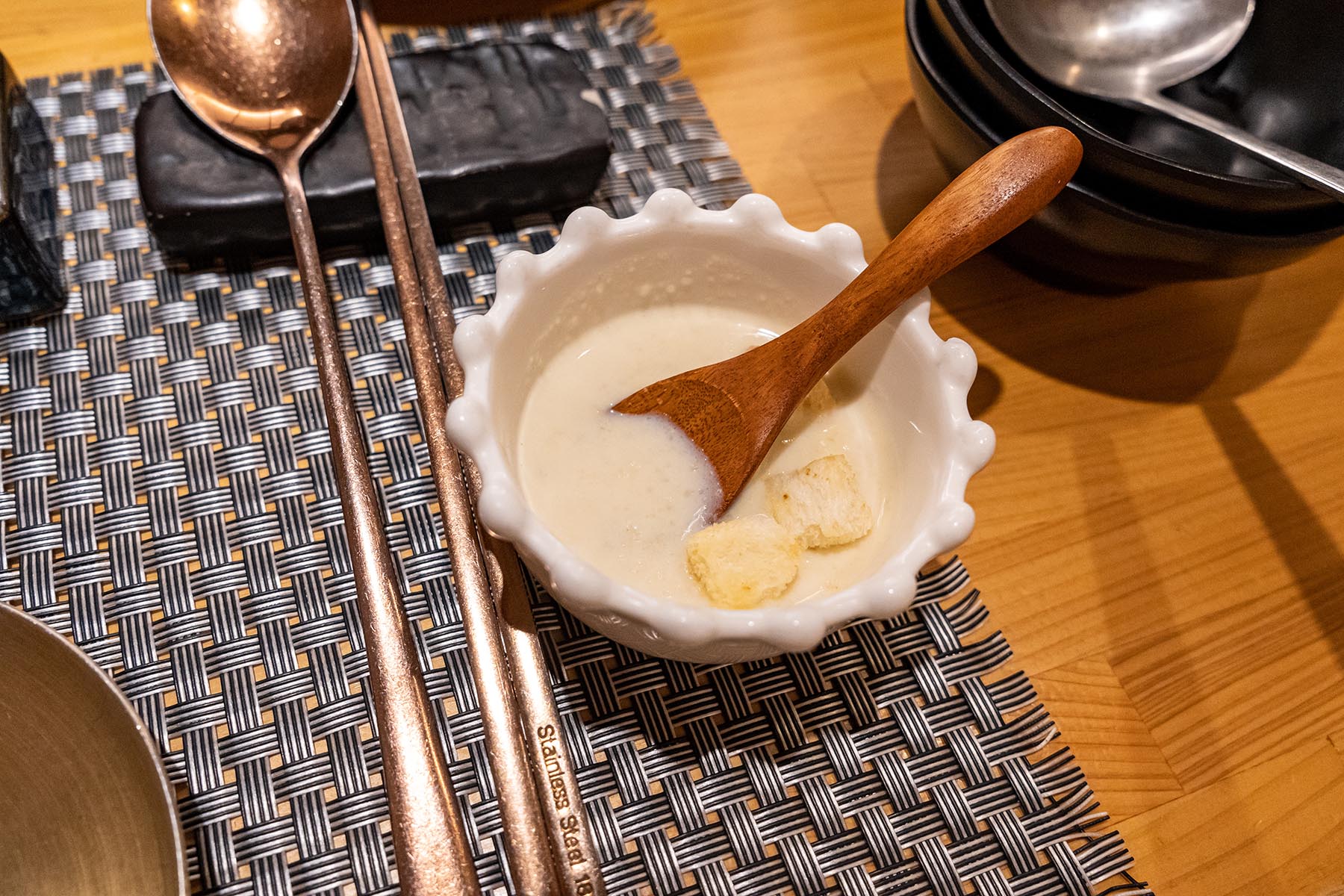 초밥정식당 밤 수프