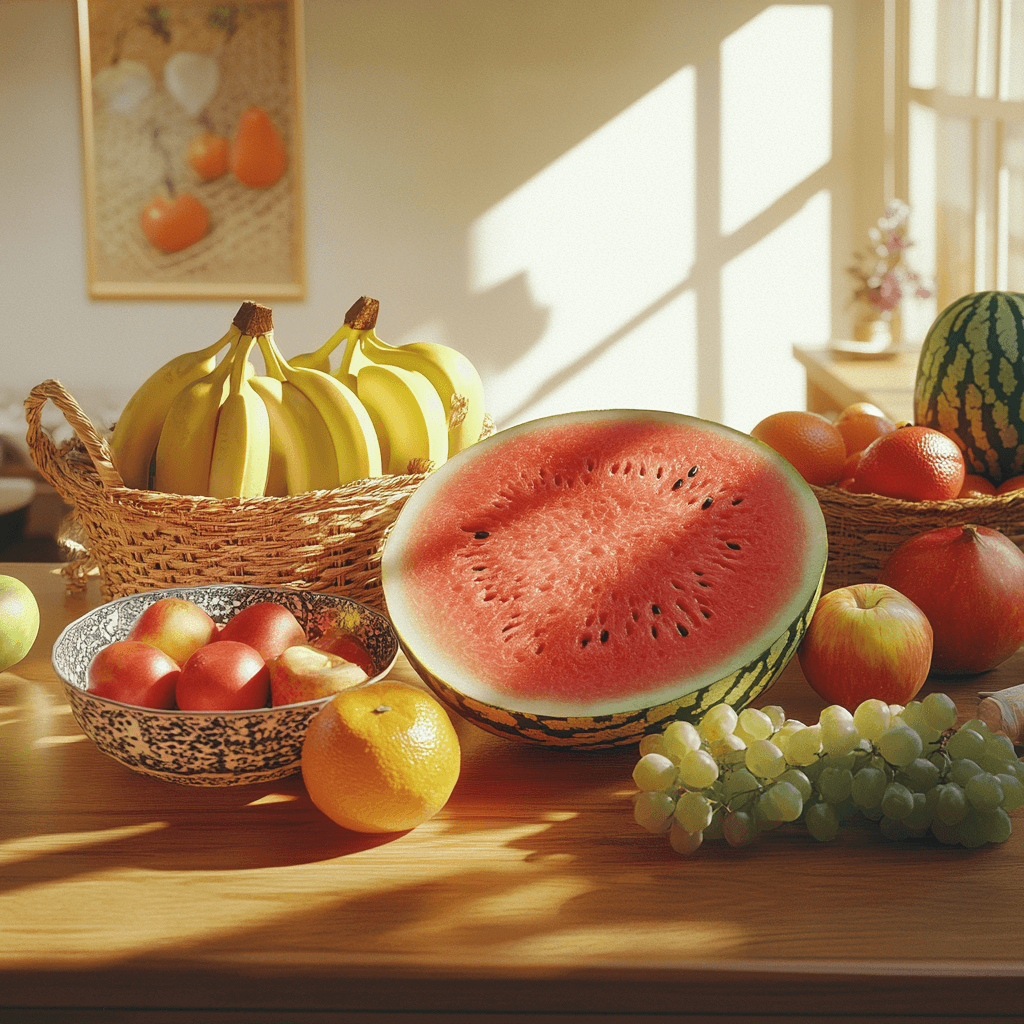 수박-키워-궁합