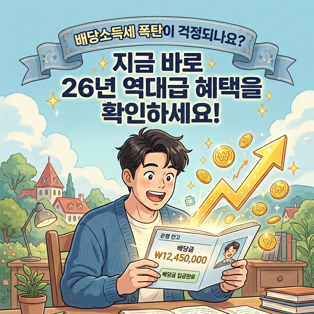 2026년 하반기 변경되는 ISA 계좌 비과세 한도 일반형 서민형 개편 총정리