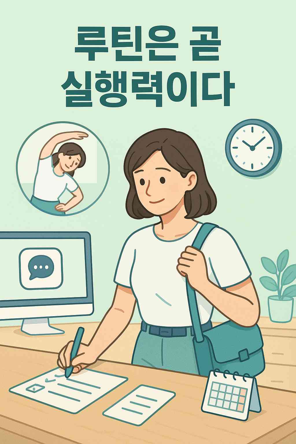 루틴은 곧 행동력이다 &ndash; 작심삼일을 넘기는 실행 루틴 설계법