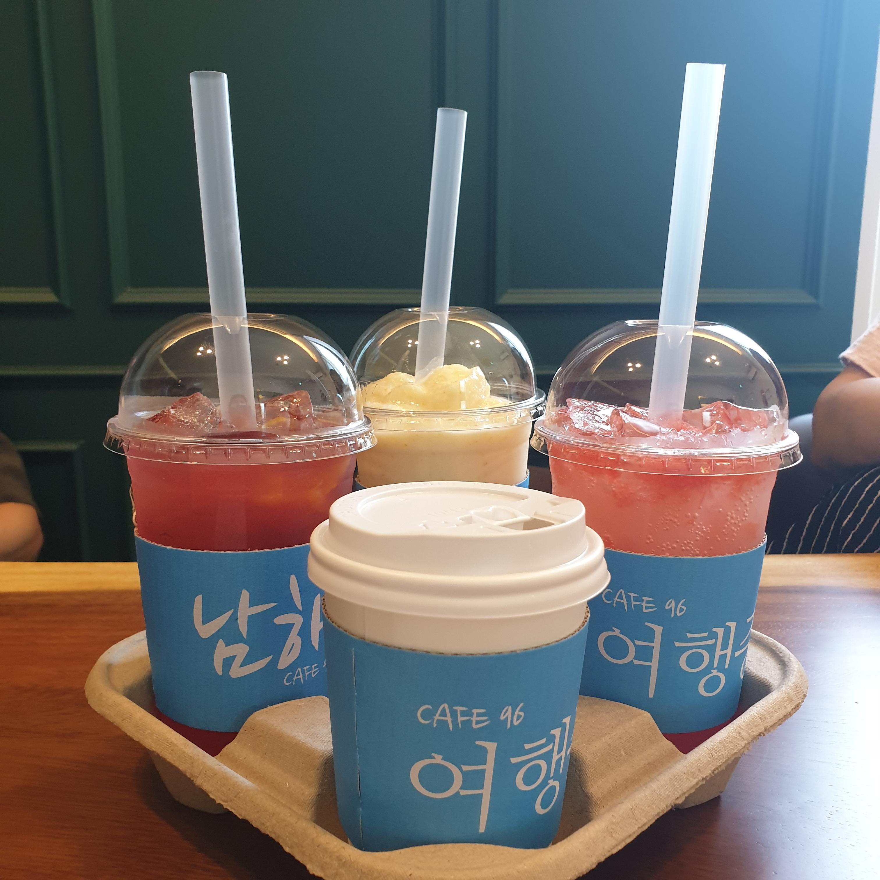 카페96 음료들