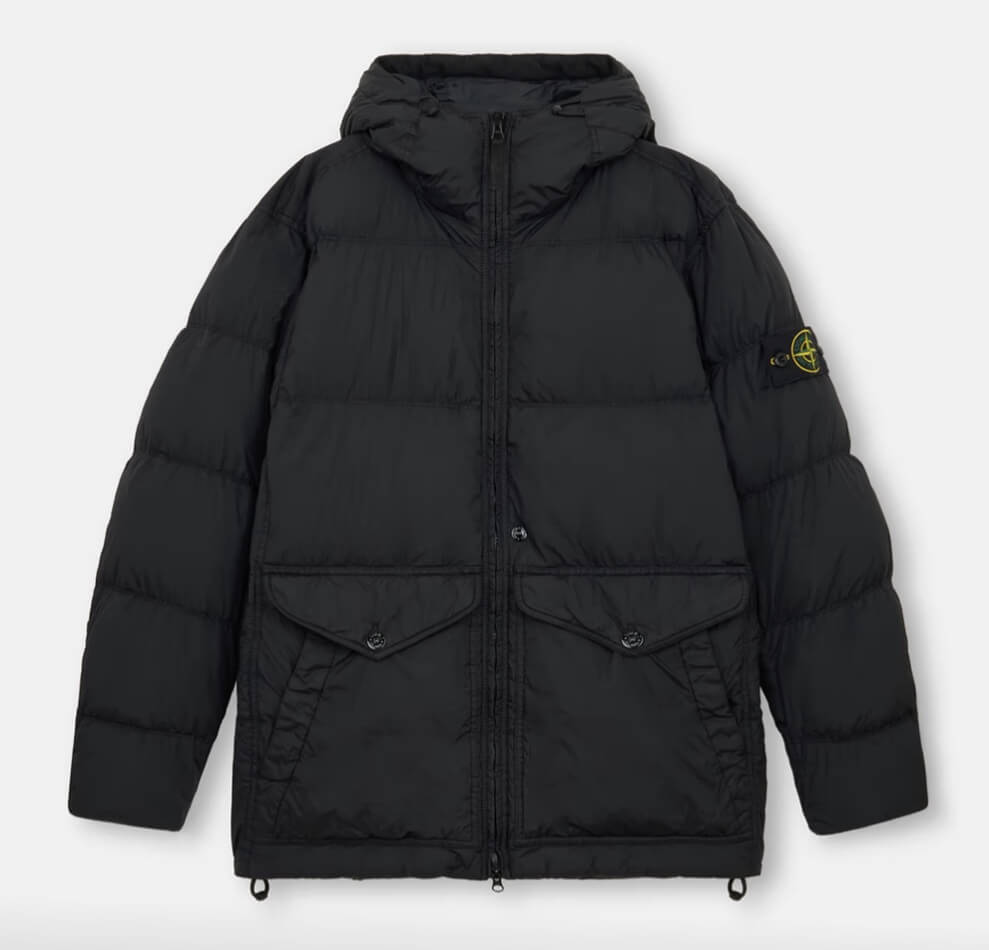 스톤아일랜드 윈터 레지스턴트 다운 재킷