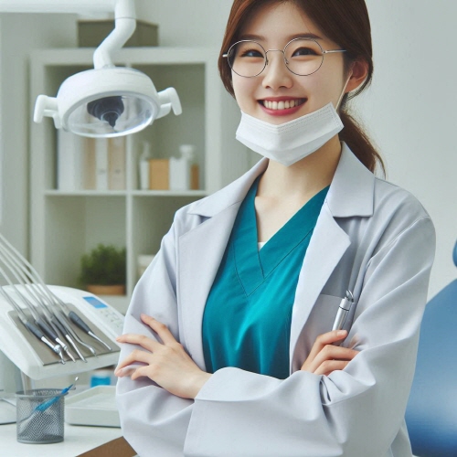 AI로 치과의사 그린 사진_