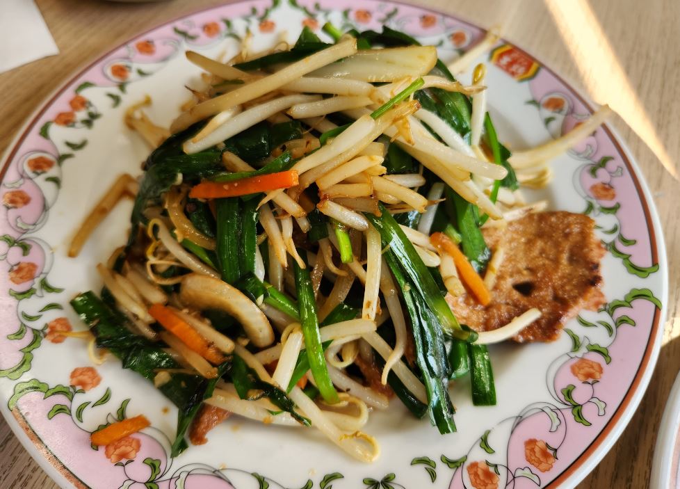 후쿠오카-여행-맛집-교자-맛집-교자노오쇼-하카타역-고기야채볶음