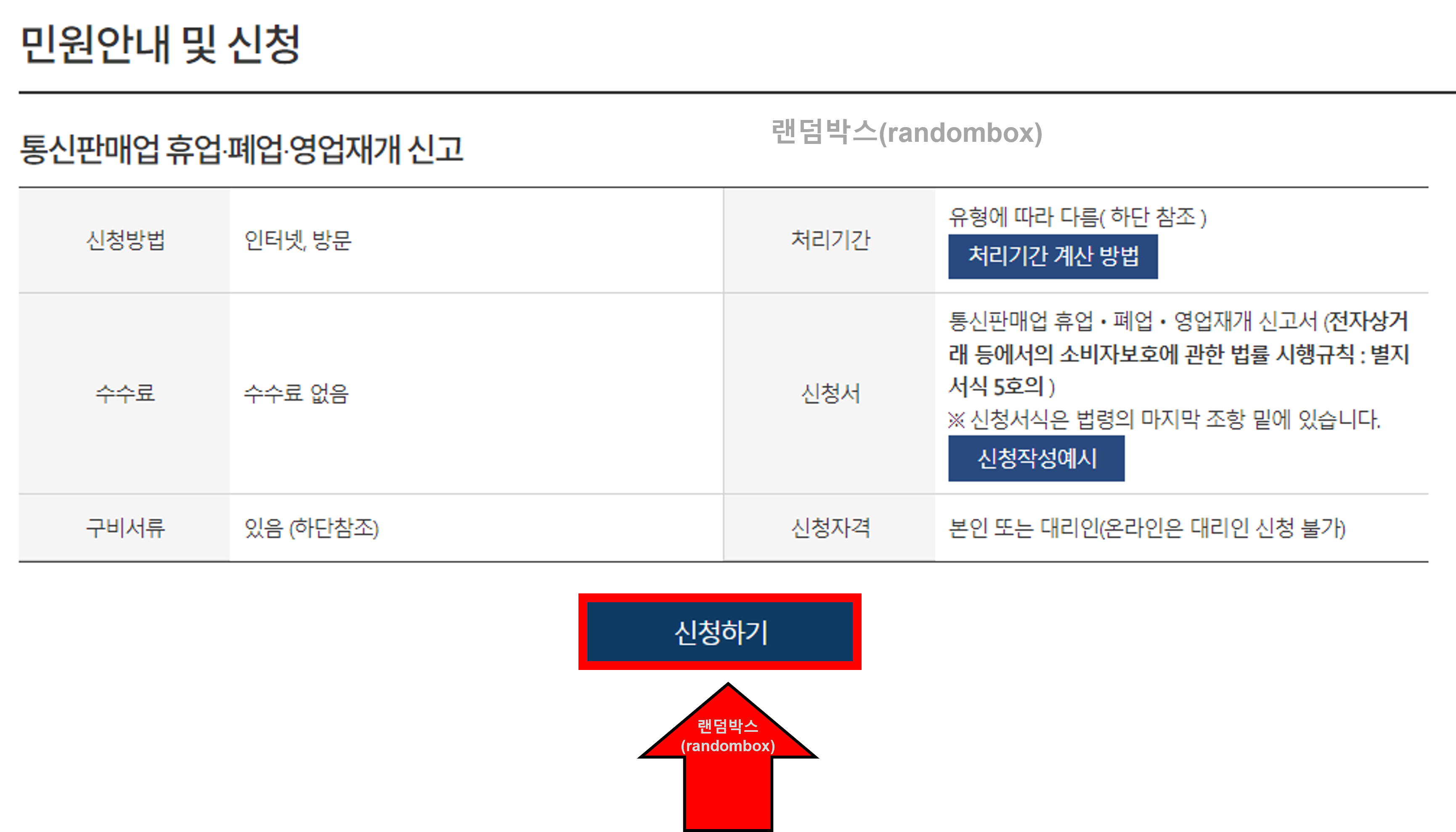 통신판매업 폐업