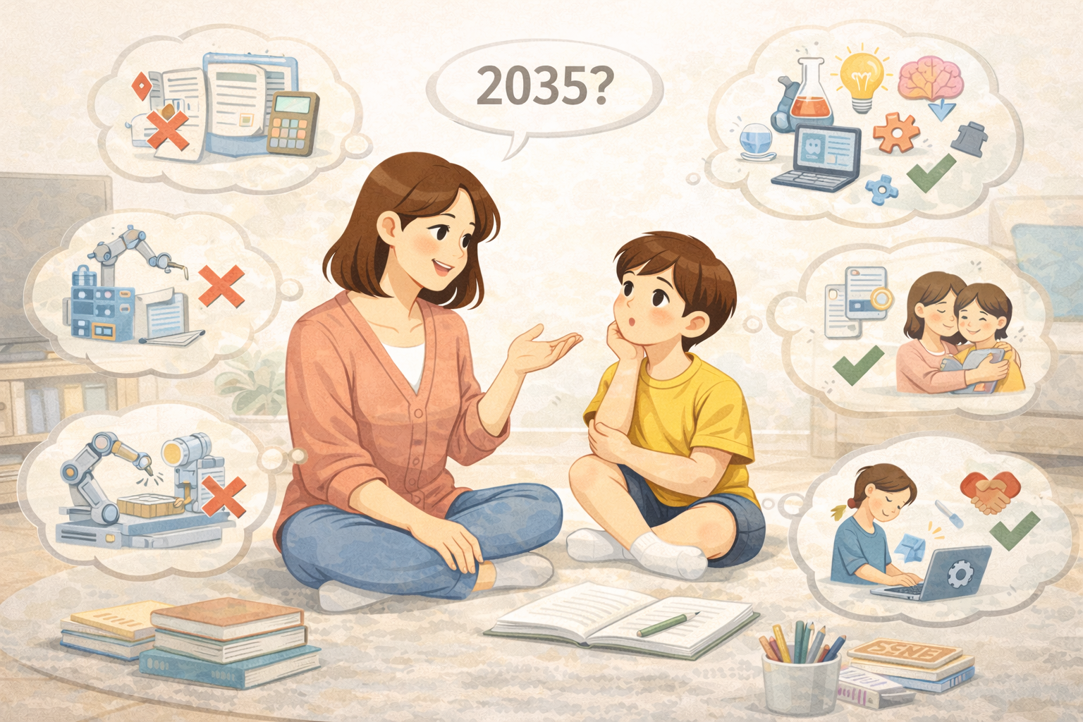 2035년 사라질 직업 기준으로 보는 초등 교육 전략 (미래 자녀교육 설계법)