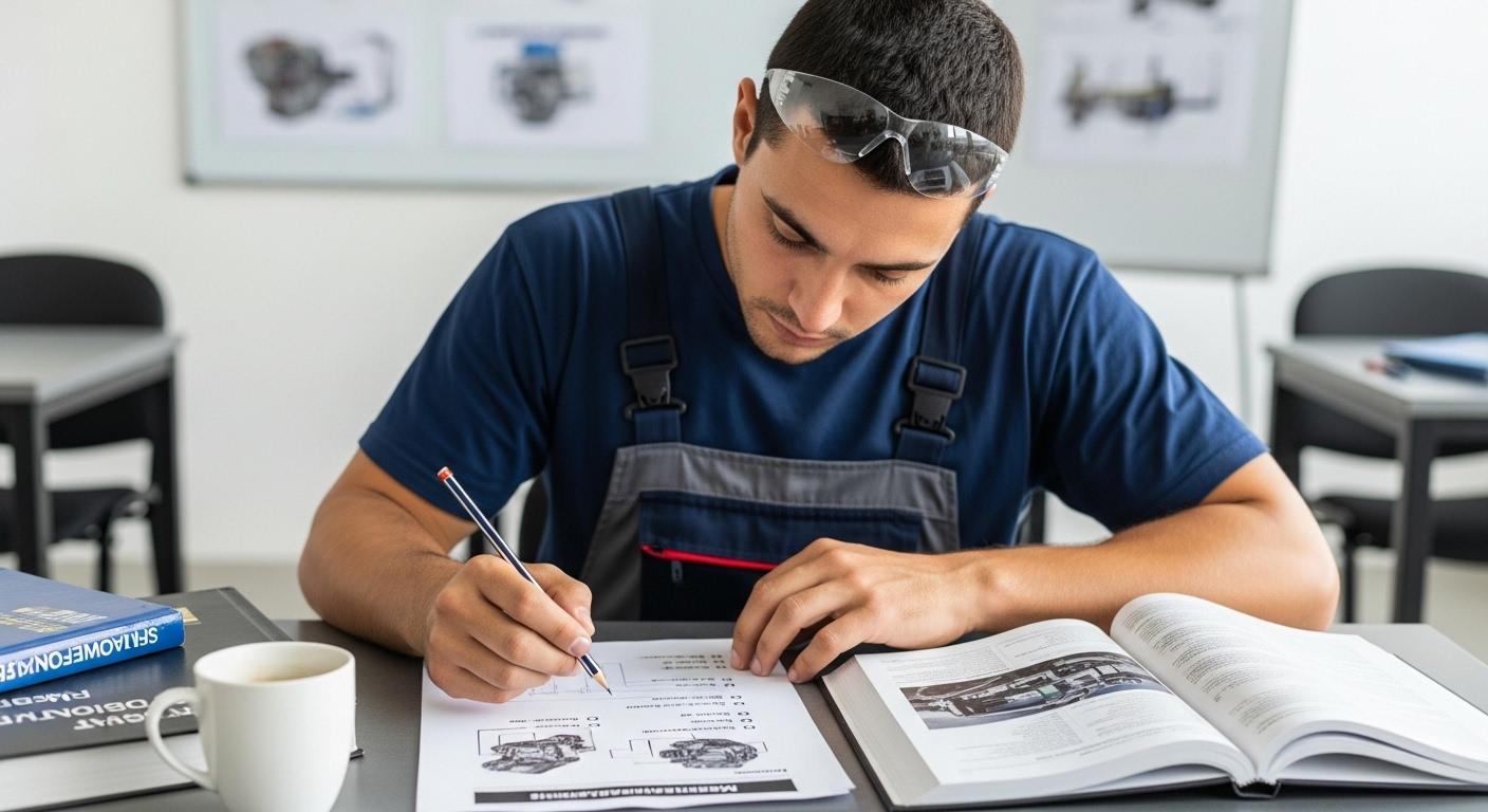 자동차정비산업기사필기