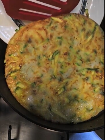 다이어터도 먹을 수 있는 NO밀가루 부침개 레시피