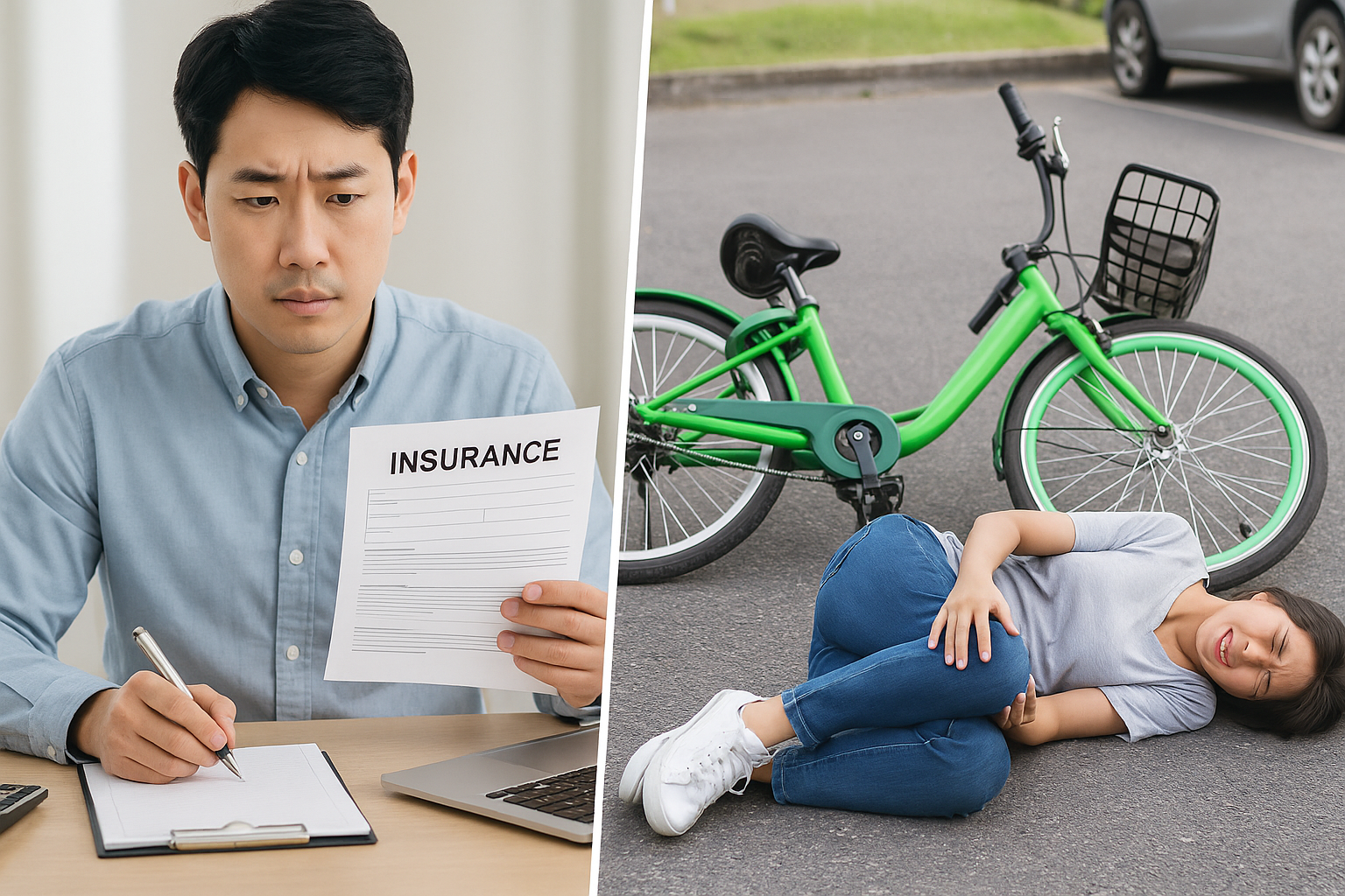 따릉이 타다 사고 나면 보상받을 수 있을까?