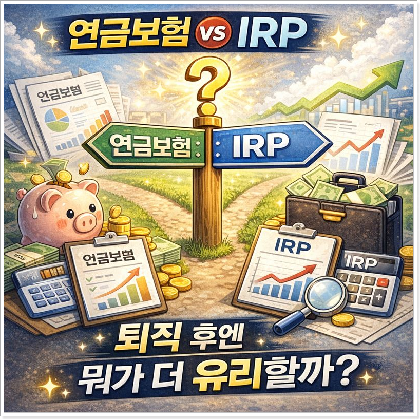 연금보험 vs IRP