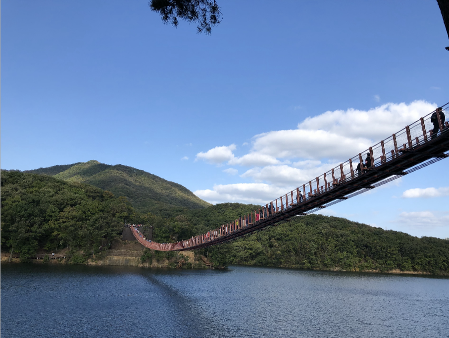 마장호수 출렁다리