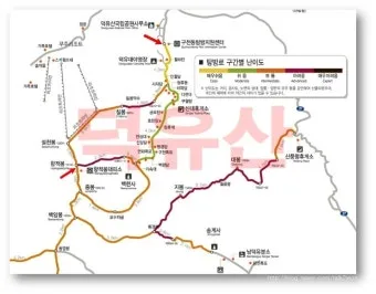 덕유산 등산코스와 등산지도 가이드_22