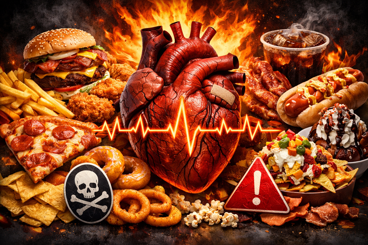 심장에 부담을 주는 음식 조합
