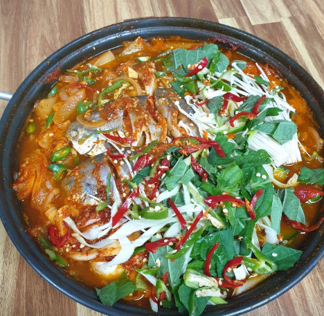 갯마을식당 대표 메뉴 
