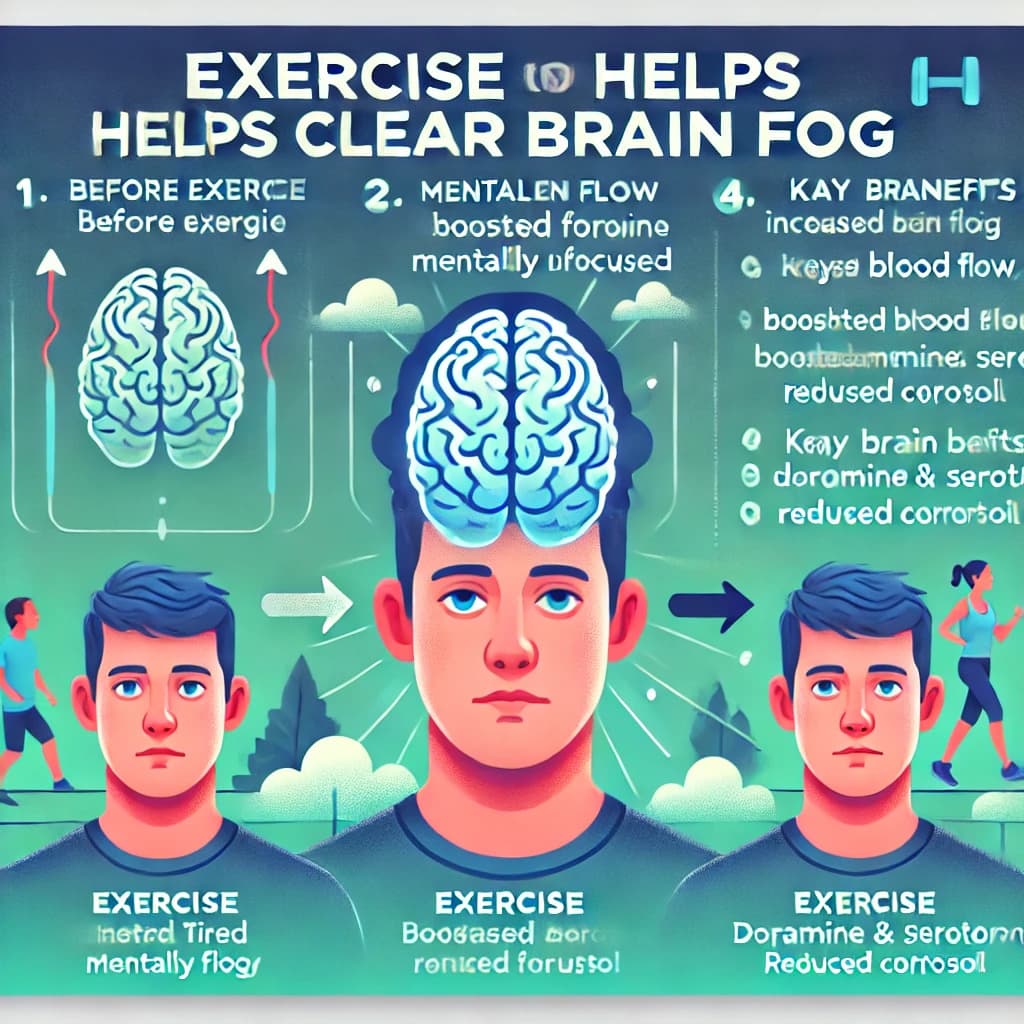 운동 후 브레인 포그(Brain Fog) 해소 효과: 신경과학적 원리 분석