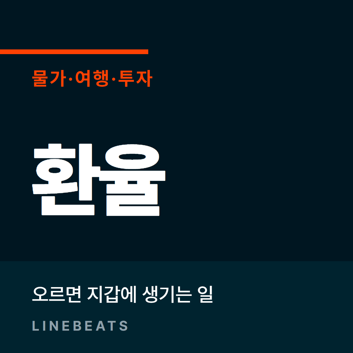 환율 상승이 생활에 미치는 영향