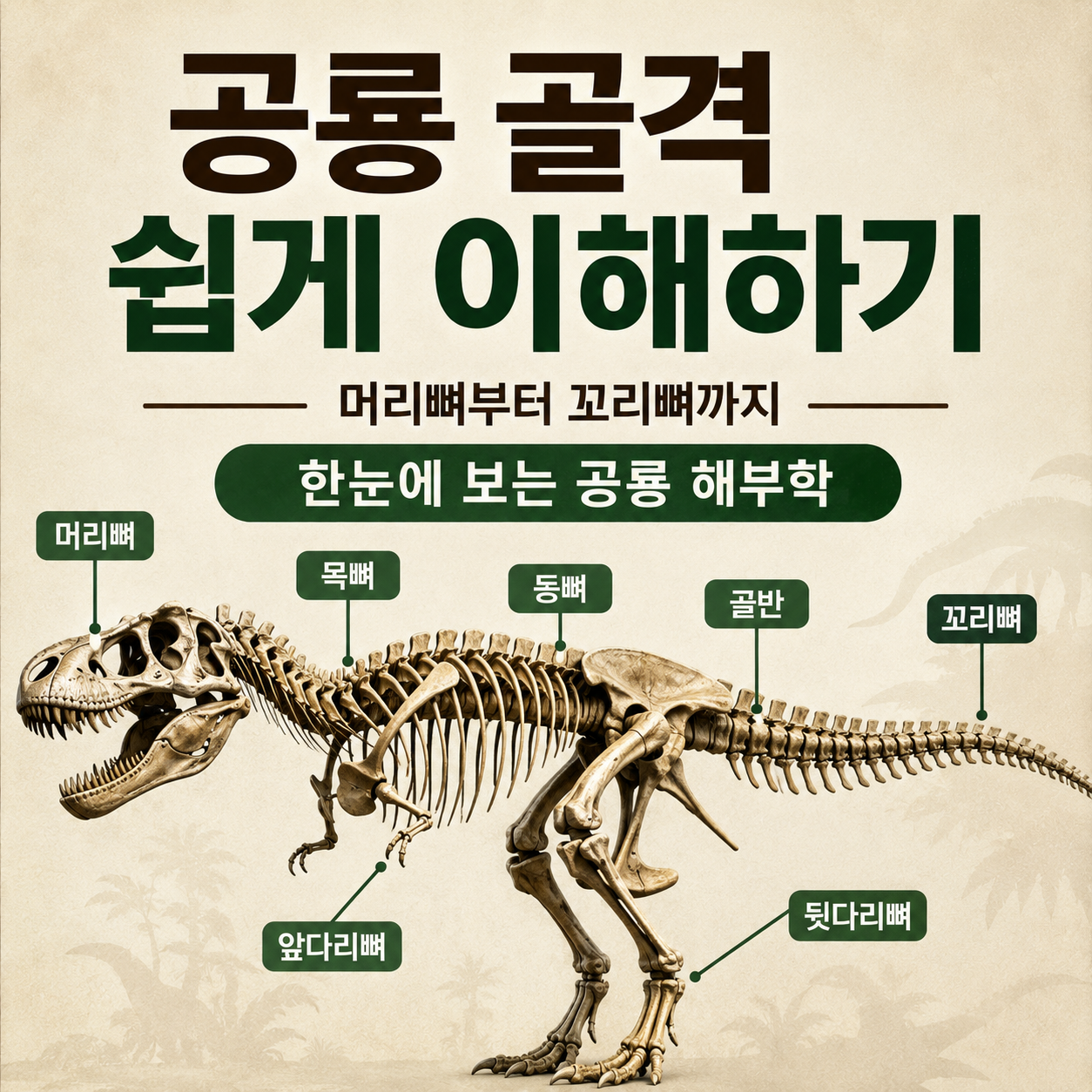 공룡 골격