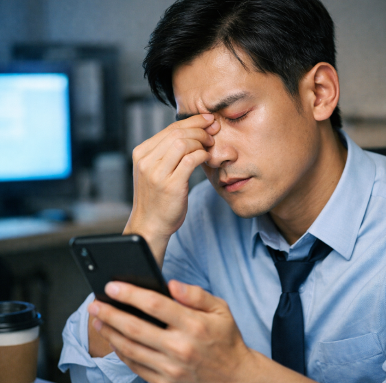 눈 피로&middot;건조증 심해졌다면? 스마트폰 시대 필수 눈 건강 관리법