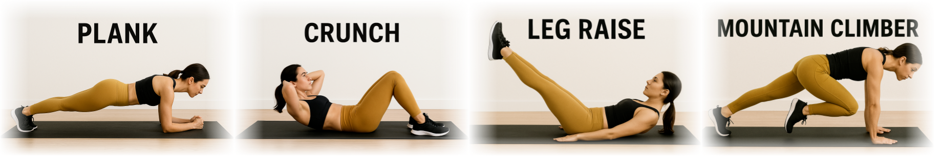 운동 루틴 설명 사진