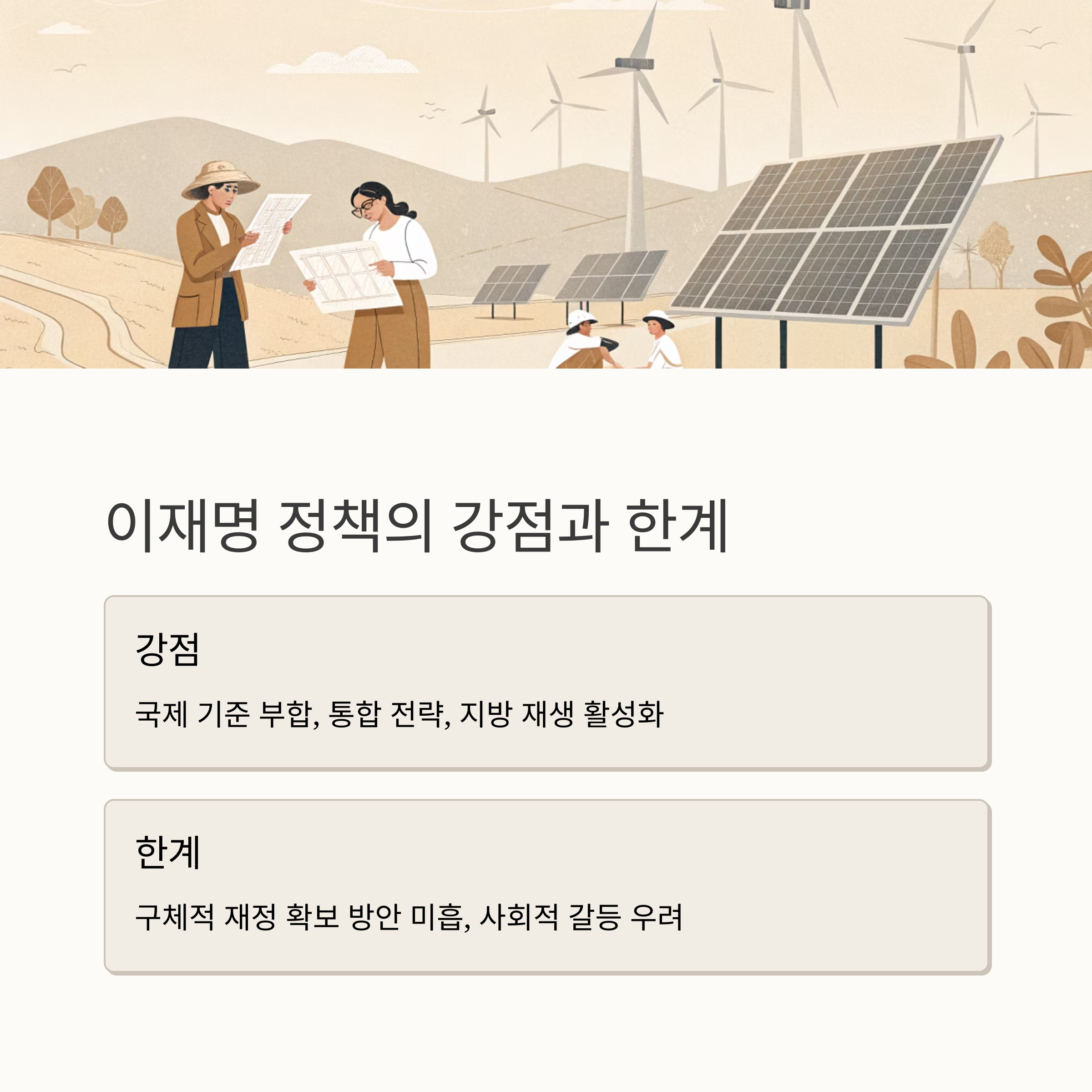 2025 대선 탄소경제 공약 비교 – 이재명 vs 김문수