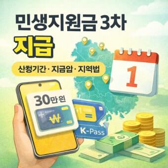 3차 민생지원금 신청
