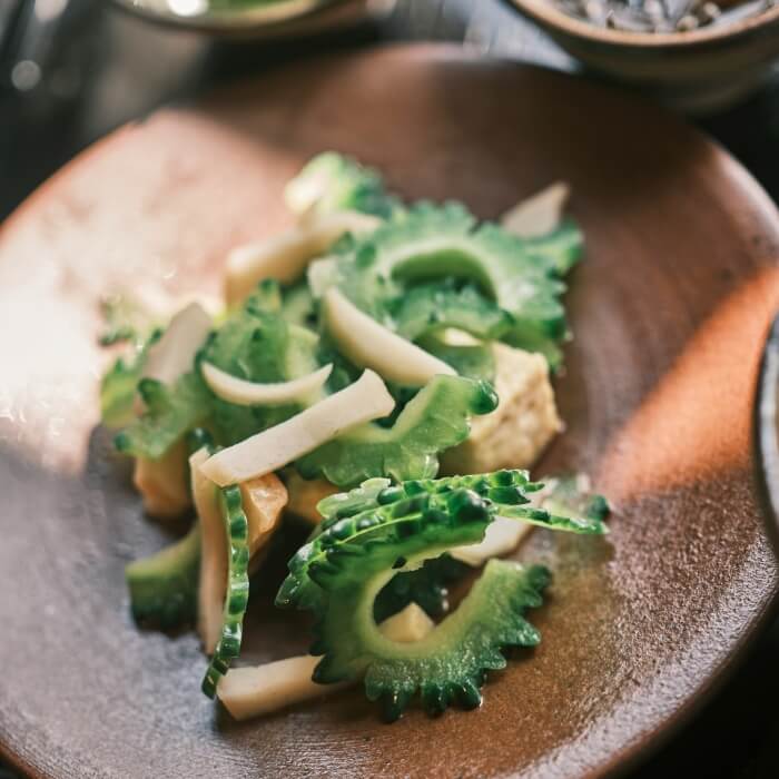 여주로-요리한-여주무침-사진