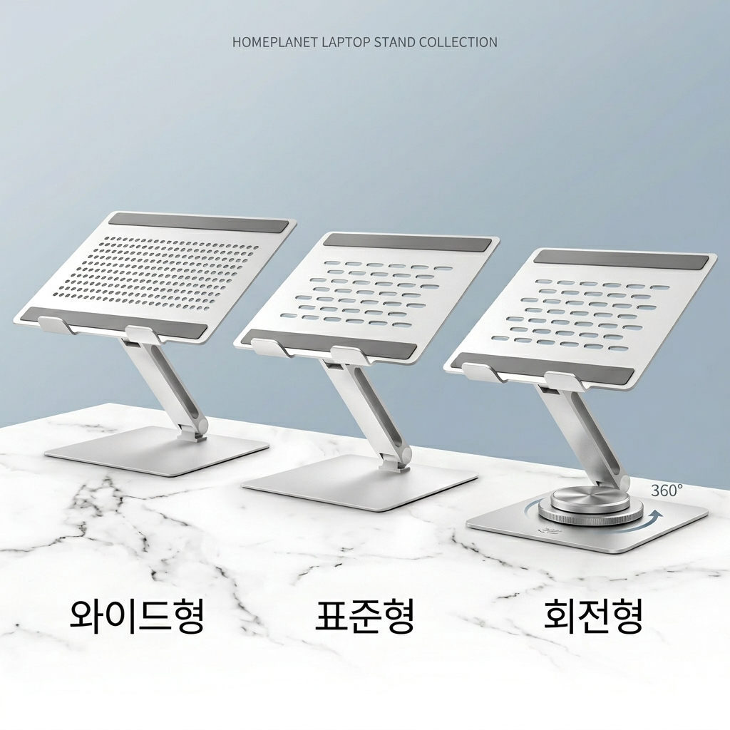 노트북거치대 추천 3종 비교 홈플래닛 고르는법