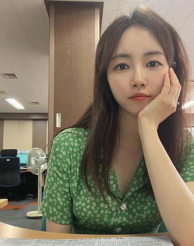 이은주 아나운서 셀카