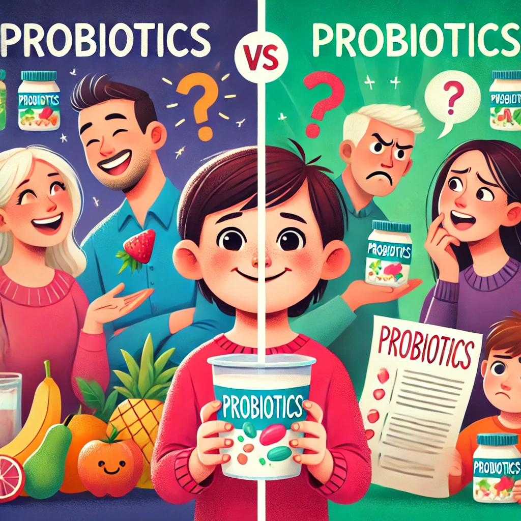 어린이 유산균 찬반 논리