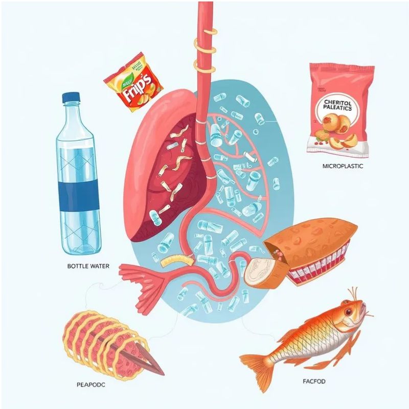 음식과 음료 속 미세플라스틱 - 우리 몸에 들어오는 보이지 않는 위험!