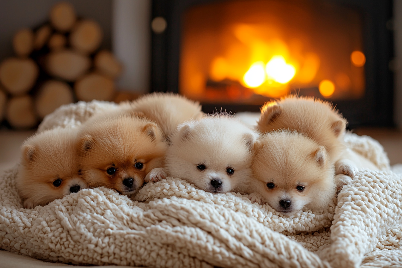 pomeranian babies
